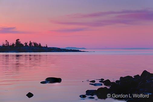 North Shore Dawn_02853-4.jpg - Photographed on the north shore of Lake Superior at Terrace Bay, Ontario, Canada.